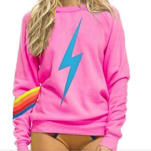 Aviator nation crewneck sold out size small. Super rare